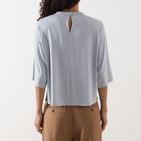 Solid Jersey Blouse