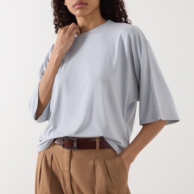Solid Jersey Blouse