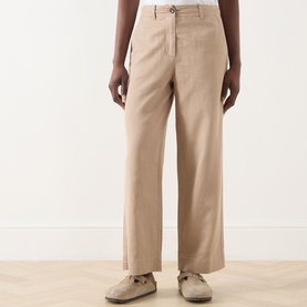 Lande Wide Leg Chino Trousers