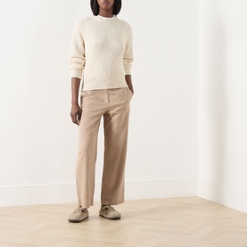 Lande Wide Leg Chino Trousers