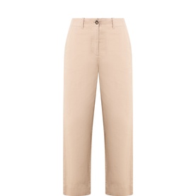 Lande Wide Leg Chino Trousers