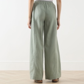 Woven Straight-Leg Trousers