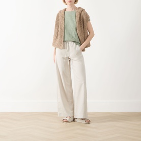 Woven Straight-Leg Trousers
