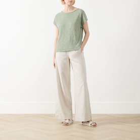 Woven Straight-Leg Trousers