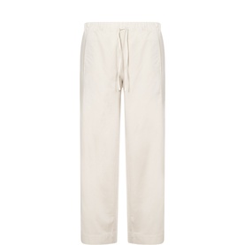 Woven Straight-Leg Trousers