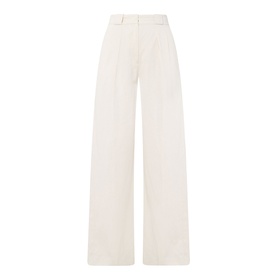 Tailored Wide-Leg Trousers