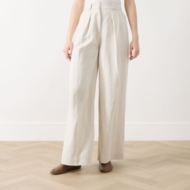 Tailored Wide-Leg Trousers