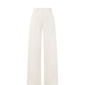Tailored Wide-Leg Trousers