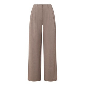 Pleated Wide Leg Trousers