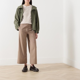 Cropped Culotte Trousers