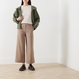 Cropped Culotte Trousers
