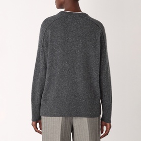 Fleck Seam Cashmere Sweater