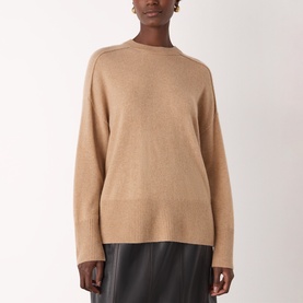 Fleck Seam Cashmere Sweater