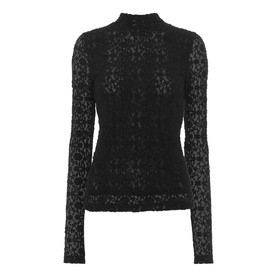 Lace Long-Sleeved Top