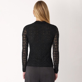 Lace Long-Sleeved Top