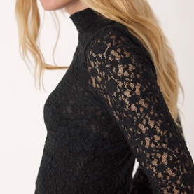 Lace Long-Sleeved Top