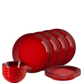 Stoneware 12-piece Dinnerware Set