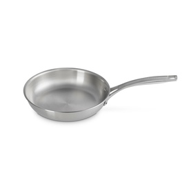 Essential 3-ply Stainless Steel Uncoated Frying Pan Two-Piece Set