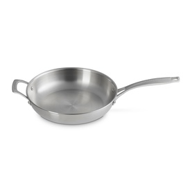 Essential 3-ply Stainless Steel Uncoated Frying Pan Two-Piece Set