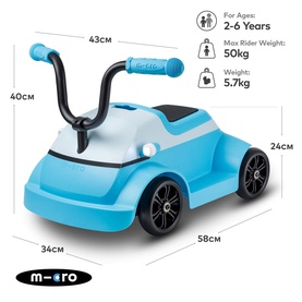 Micro Mini Microlino Ride-On Car