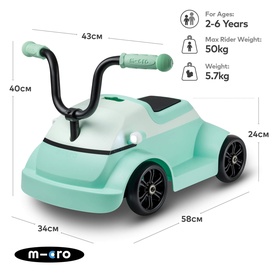 Micro Mini Microlino Ride-On Car