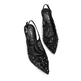 Positano Sequin Slingback Pumps