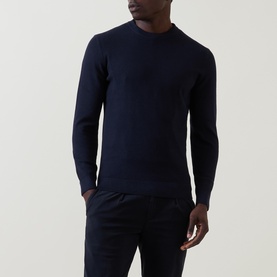 Structure Knitted Sweater