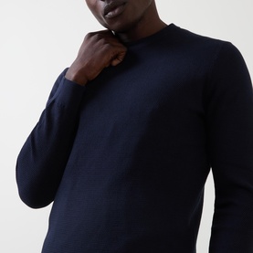 Structure Knitted Sweater