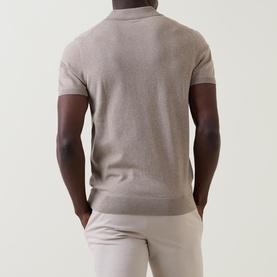 Luxury Knitted Polo Shirt