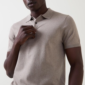 Luxury Knitted Polo Shirt