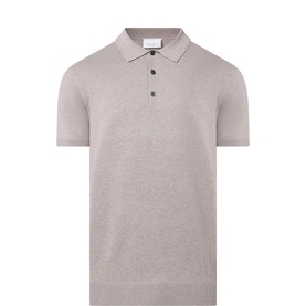 Luxury Knitted Polo Shirt