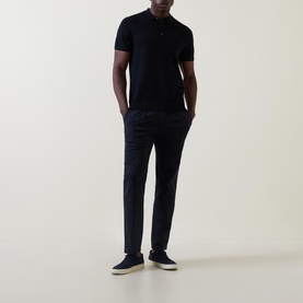 Luxury Knitted Polo Shirt