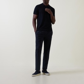 Garment-Dyed Relaxed Trousers