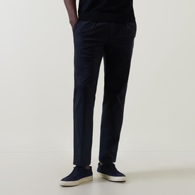 Garment-Dyed Relaxed Trousers
