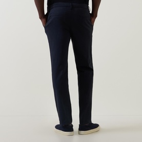 Garment-Dyed Relaxed Trousers