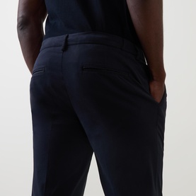 Garment-Dyed Relaxed Trousers