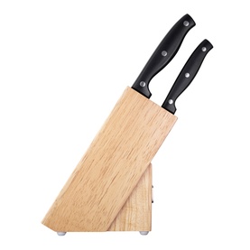 Penrith 5-Piece Rubberwood Knife Block Set