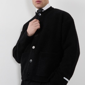 Logo Grandad Cardigan