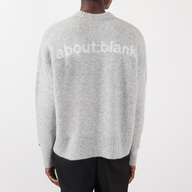Back Logo Sweater