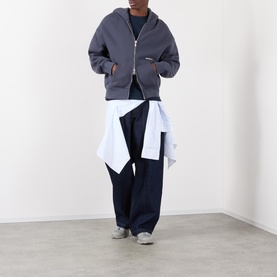 Box Logo Zip Hoodie