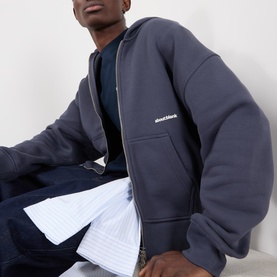 Box Logo Zip Hoodie