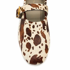 Sabine Cow Ballet Flats