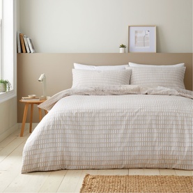 Larsson Geometric Duvet Cover Natural