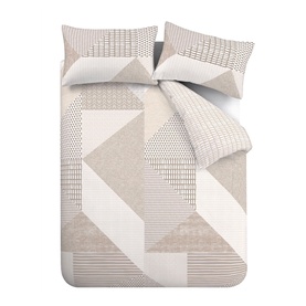 Larsson Geometric Duvet Cover Natural