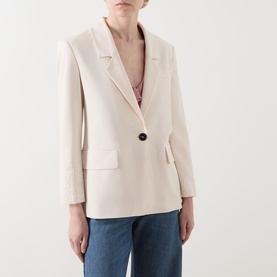 Curva Single Breasted Blazer