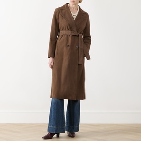 Oblare Suede Trench Coat