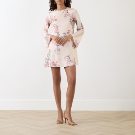 Samba Floral Mini Shift Dress