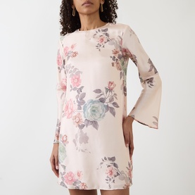 Samba Floral Mini Shift Dress