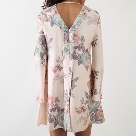 Samba Floral Mini Shift Dress