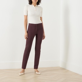 Legno Ribbed Knit Polo Shirt